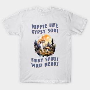 Hippie Life Mushroom T-Shirt